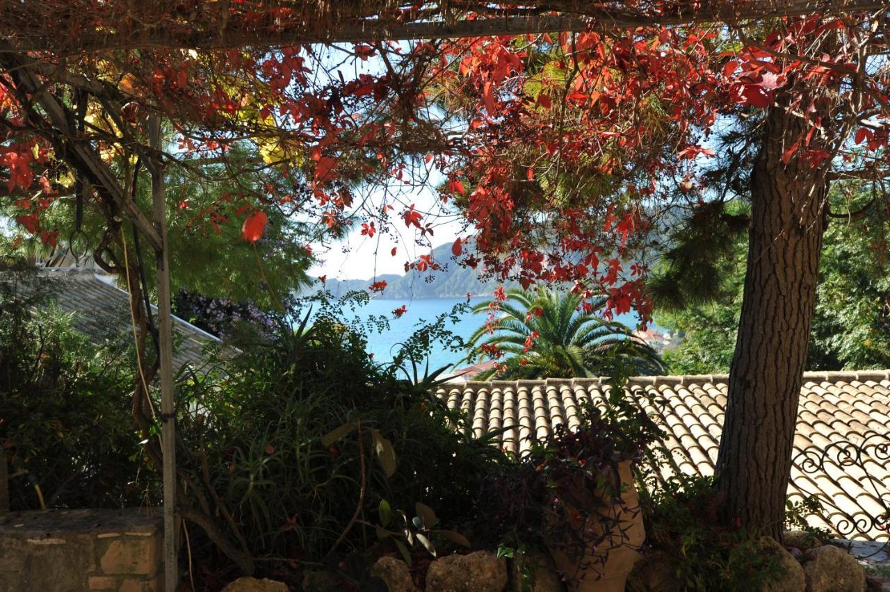Villa Theodora View Apartments Afroditi Agios Georgios Pagon Luaran gambar